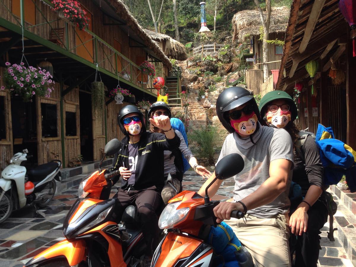 Green Hill Hostel & Tour Ha Giang Dış mekan fotoğraf