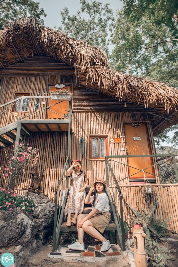 Green Hill Hostel & Tour Ha Giang Dış mekan fotoğraf
